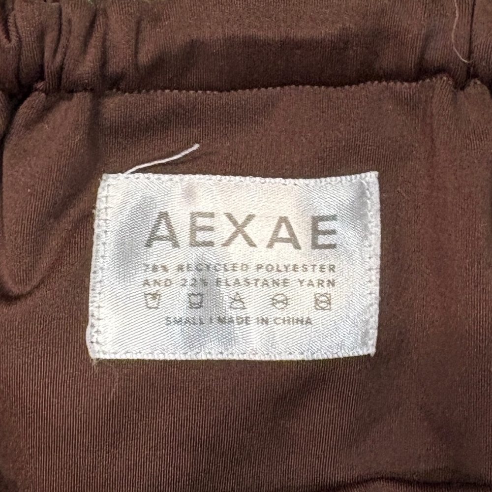 AEXAE Brown Wrap Tie Bikini Set - Picture 3 of 5
